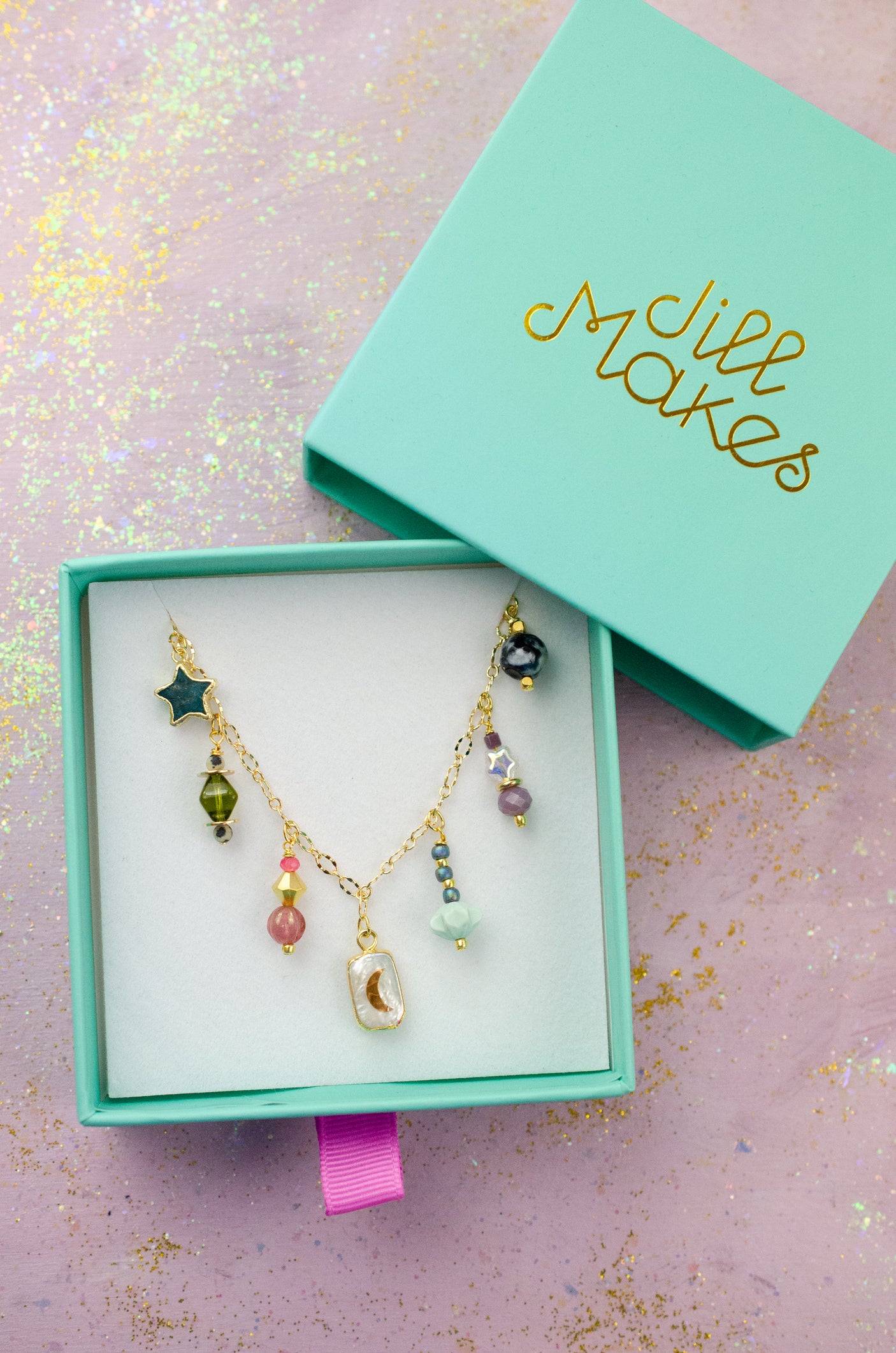 Atlas Charm Necklace