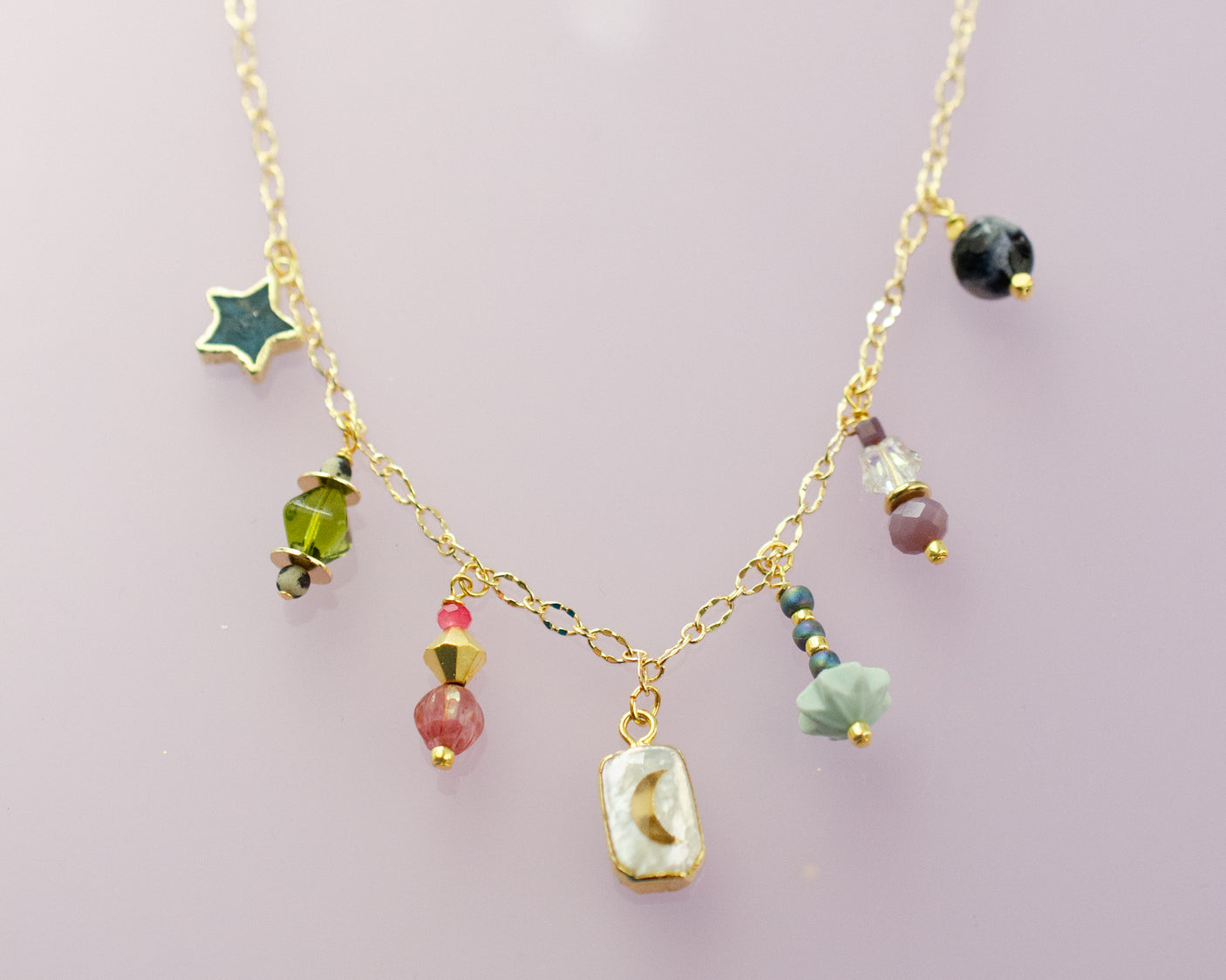 Atlas Charm Necklace