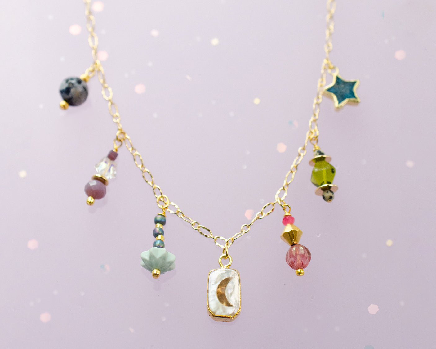 Atlas Charm Necklace