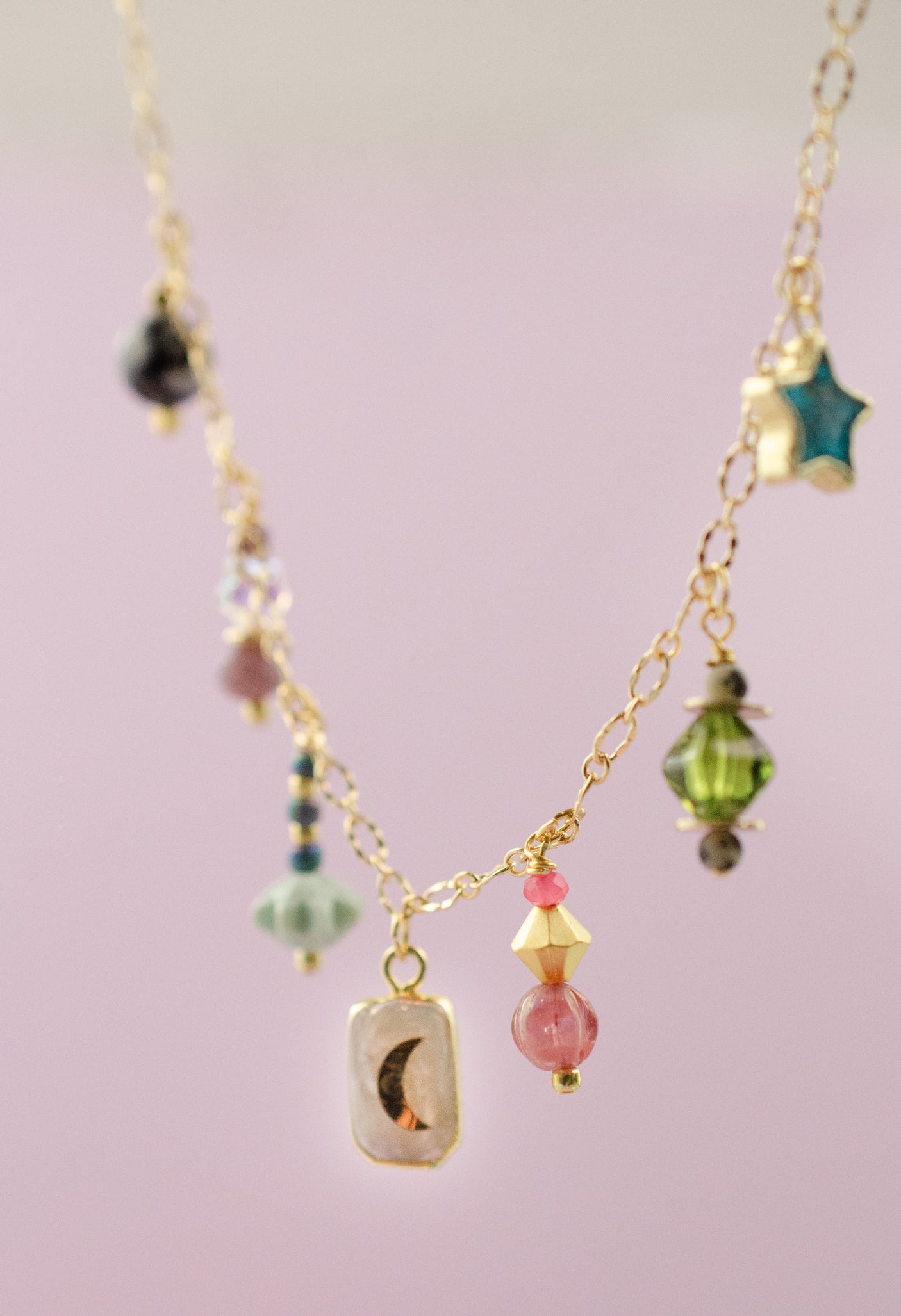 Atlas Charm Necklace