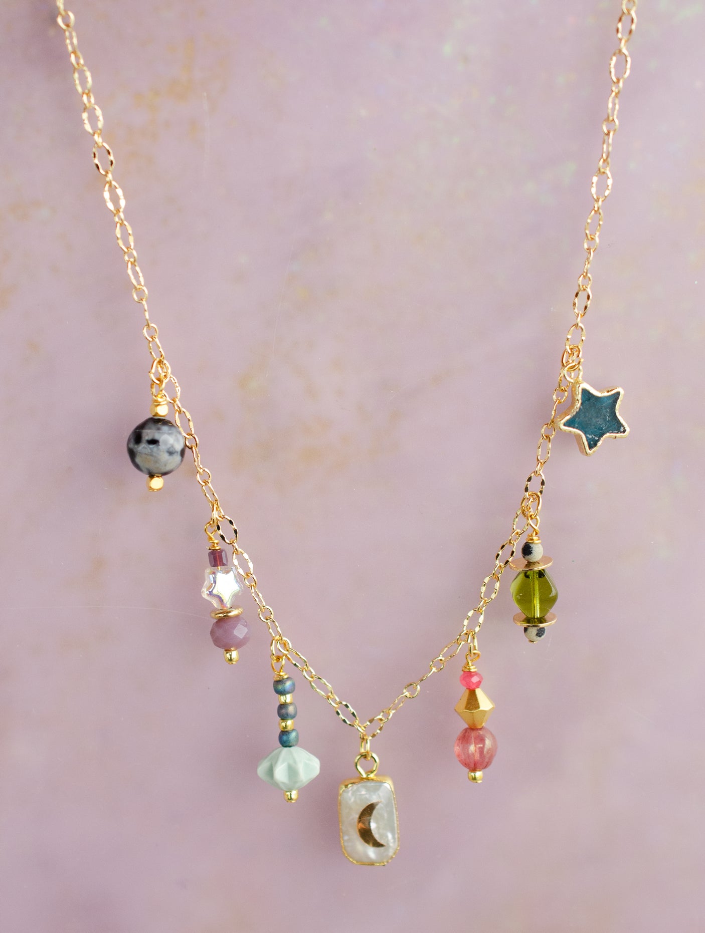Atlas Charm Necklace
