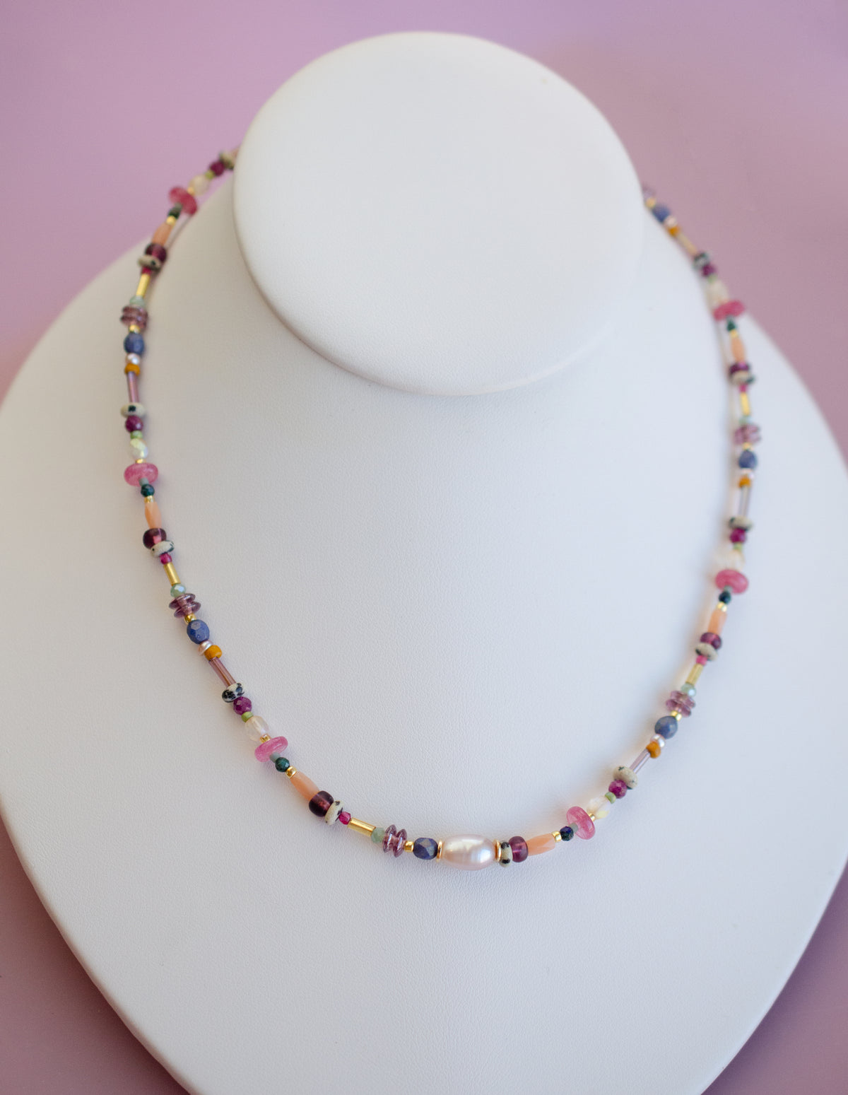 Estelle Beaded Necklace