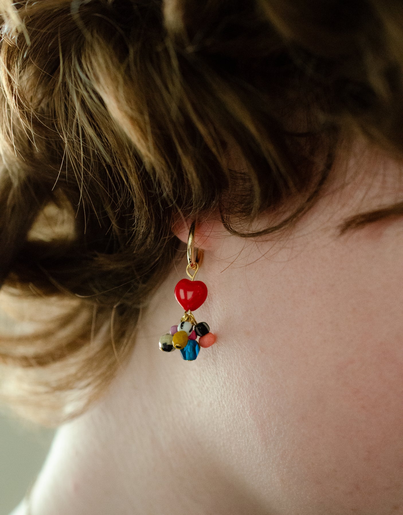 Candy Heart Earrings