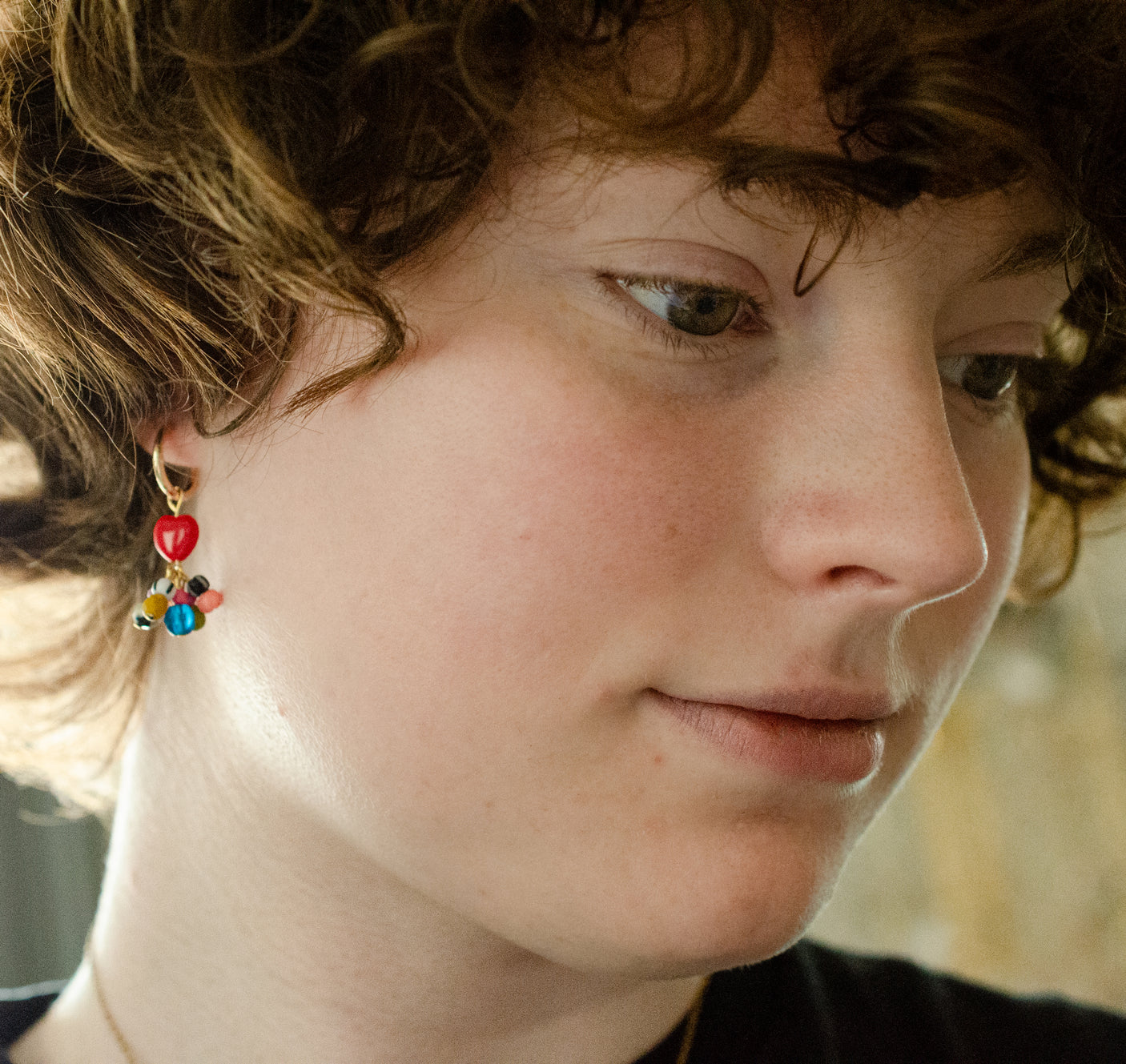 Candy Heart Earrings
