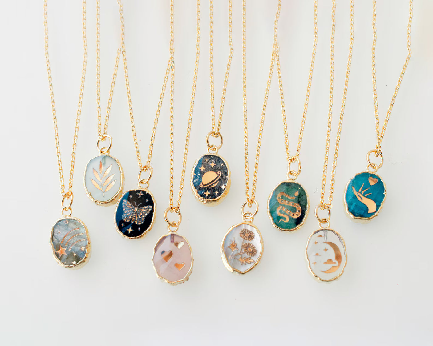 Gemstone Birthstone Necklace