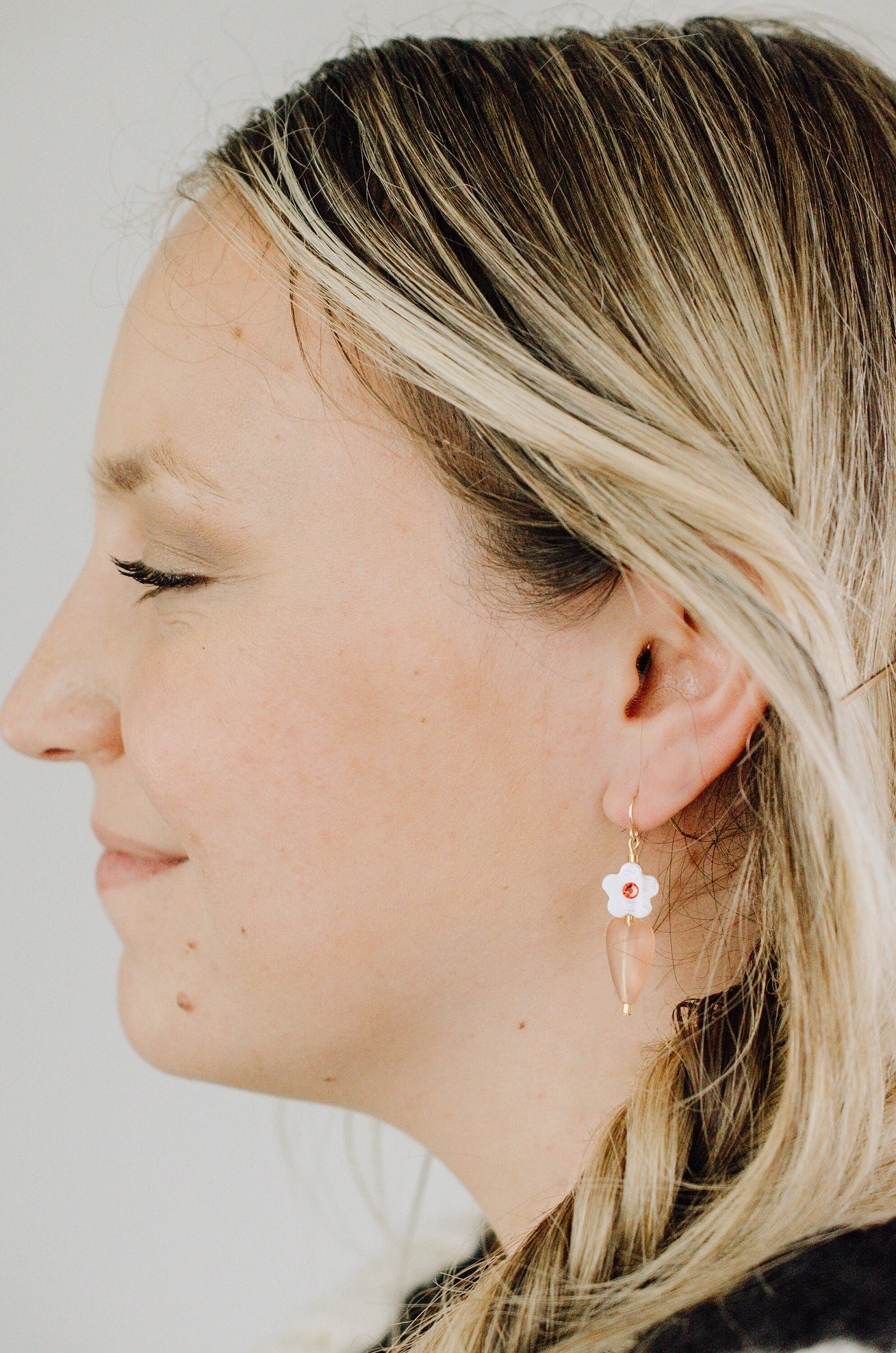 Freya Heart Earrings