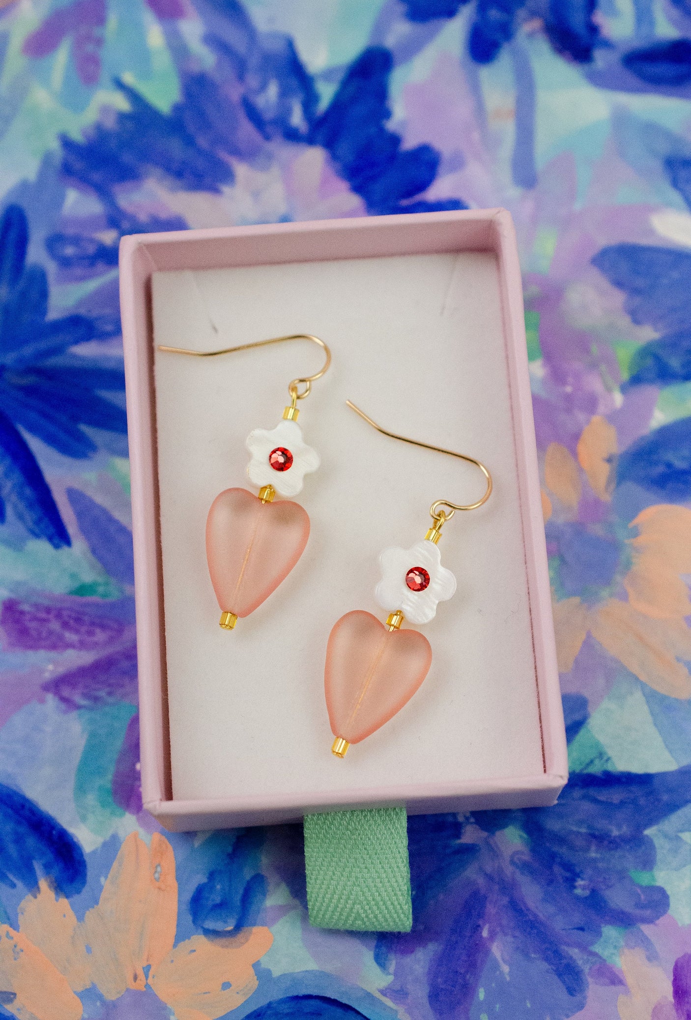 Freya Heart Earrings
