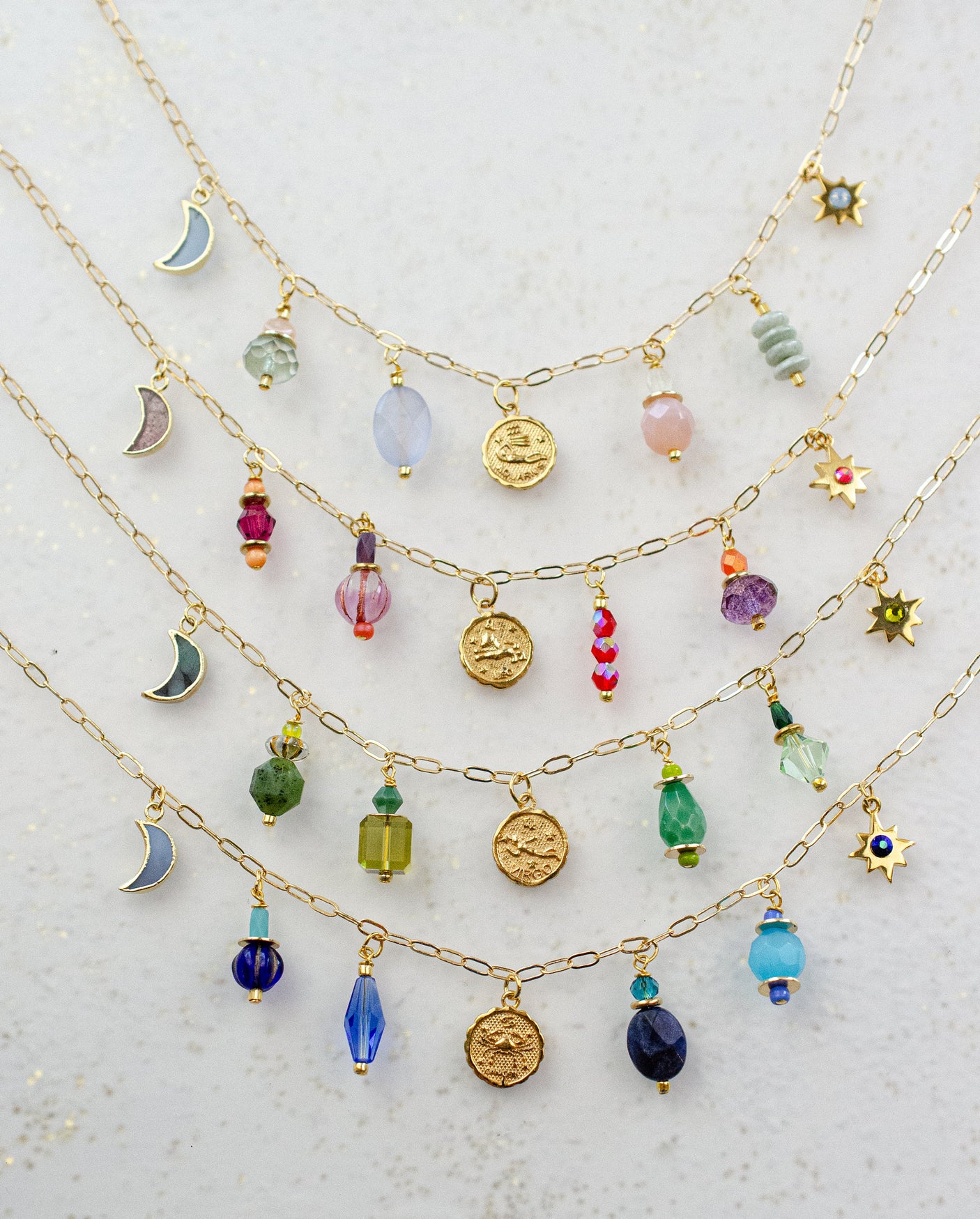 Zodiac Water Charm Necklace