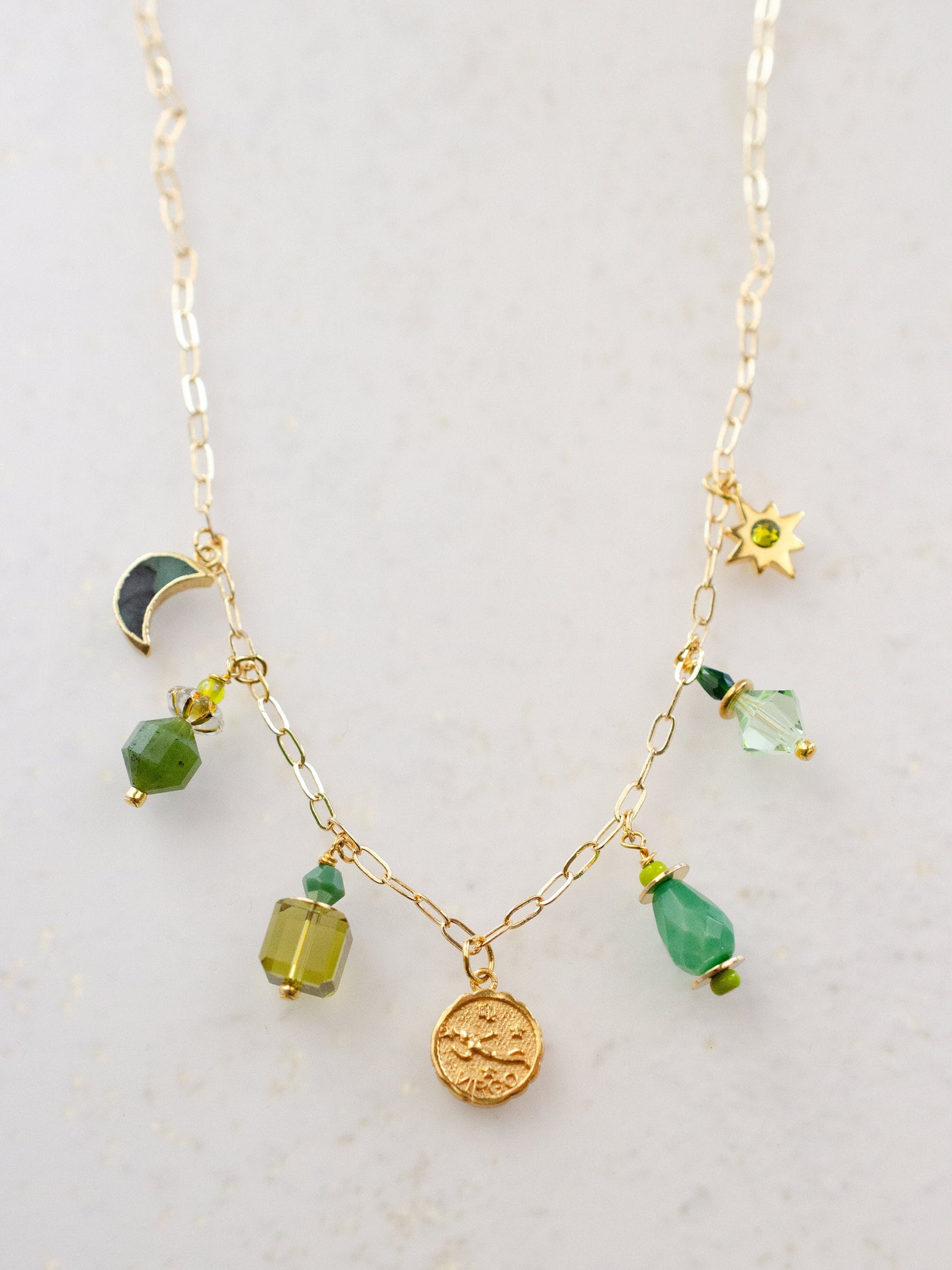 Zodiac Earth Charm Necklace