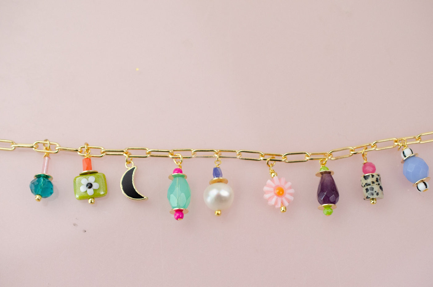 Vienna Initial Charm Bracelet