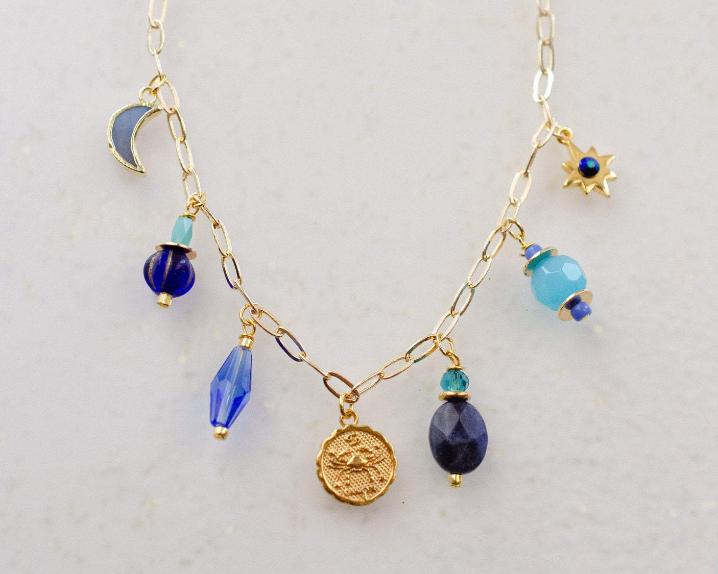 Zodiac Water Charm Necklace