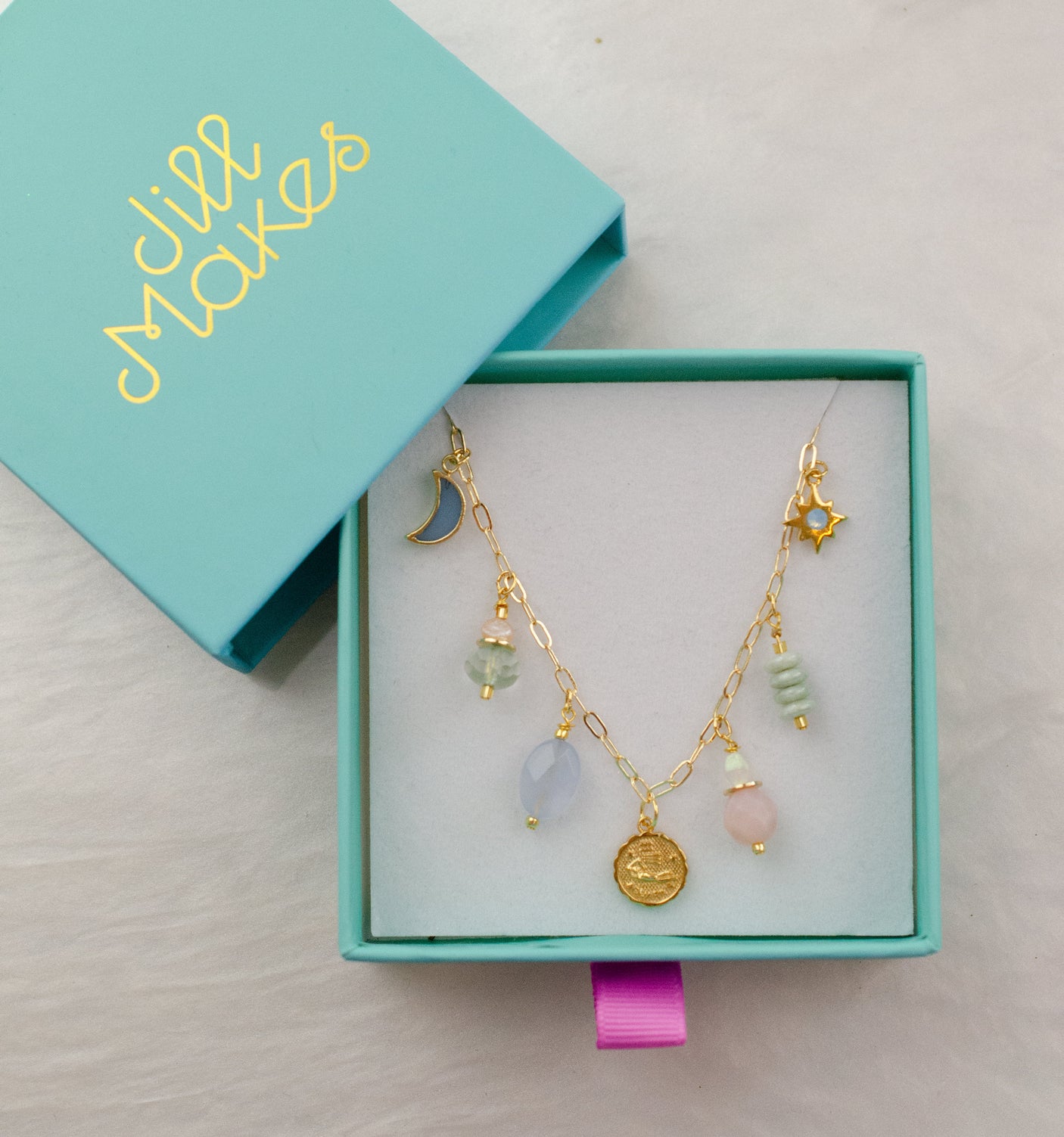 Zodiac Air Charm Necklace