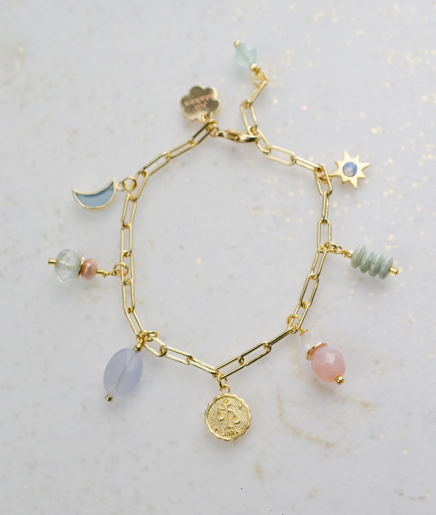 Zodiac Air Charm Bracelet