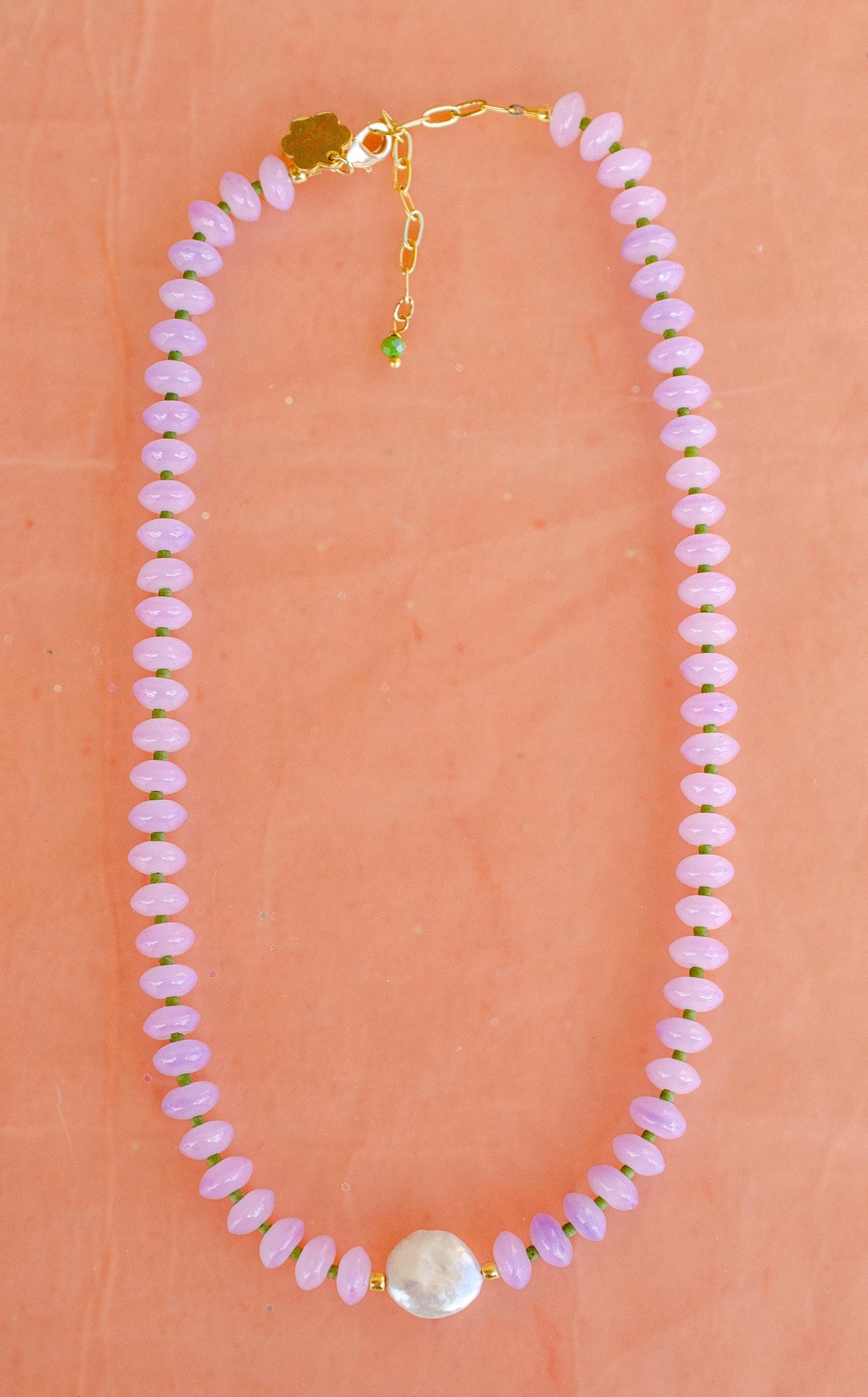 Dew Drop Beaded Necklace