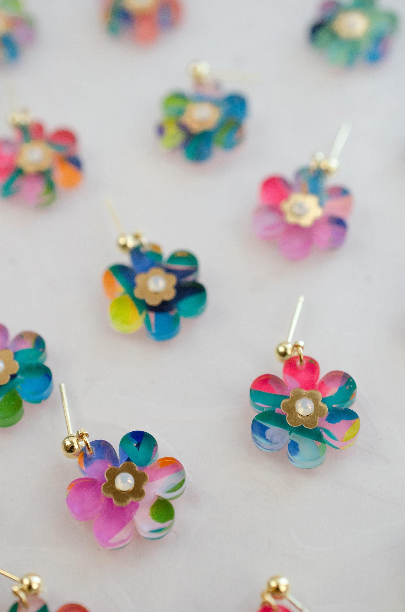 Polly Flower Earrings