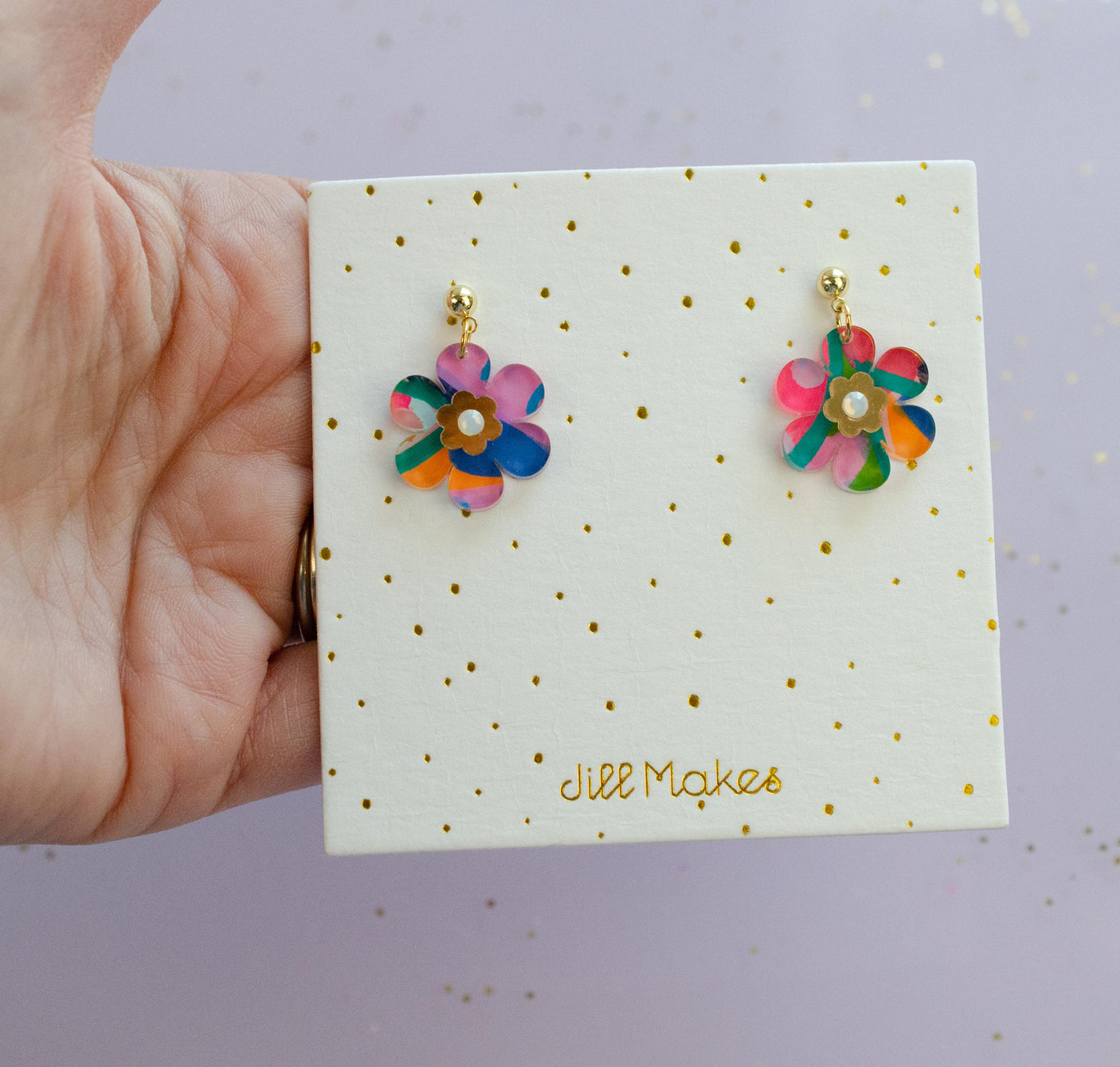 Polly Flower Earrings