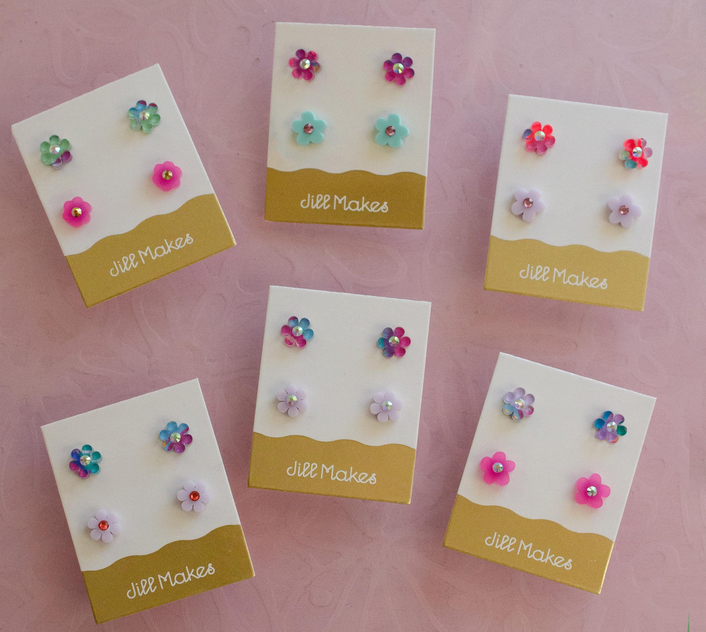 Mini Bloom Stud Earrings