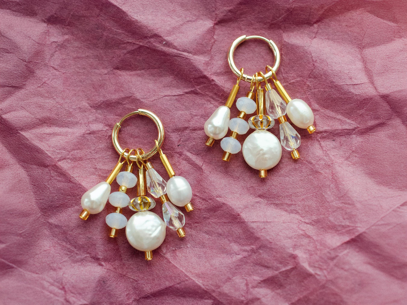Riviera Pearl Earrings