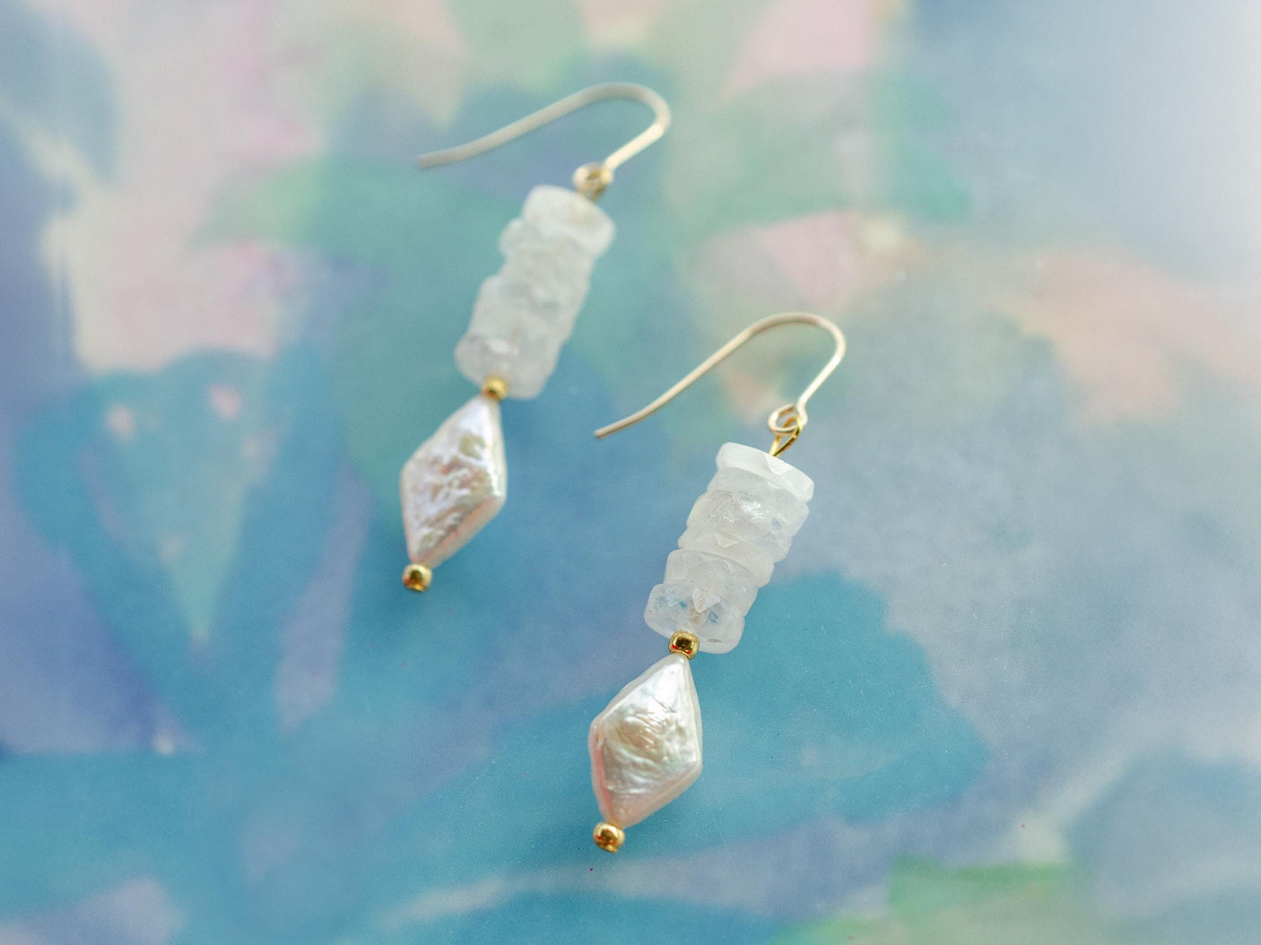 Veil Pearl Earrings
