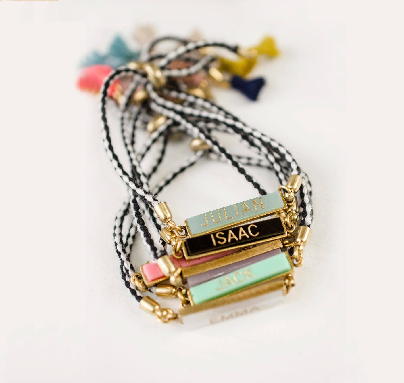 Acrylic Rope Bracelets