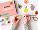 DIY Painting Kit, Fruit Magnet, Craft kit for kids, tween, bachelorette party gift, bridesmaids gift, DIY kit, craft gift, Fruit Magnet Kit