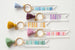 Personalized Name keychain, Custom Tassel Clear keychain, bridesmaid gifts, personalized gift, colorful acrylic, name keychain with tassel