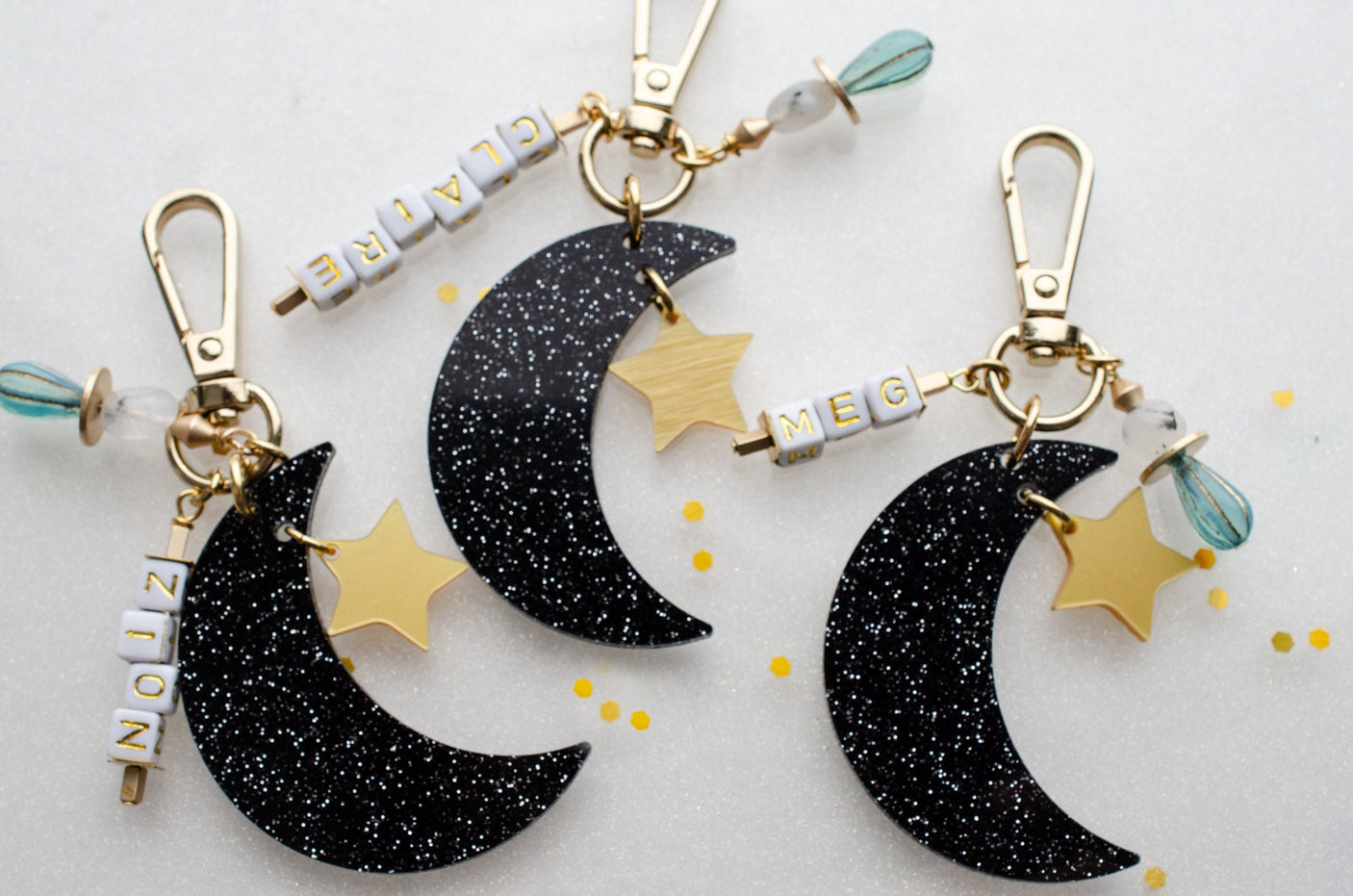 Moon Keychains