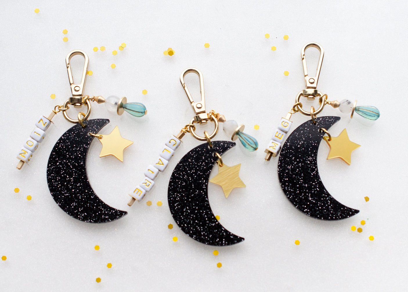Moon Keychains