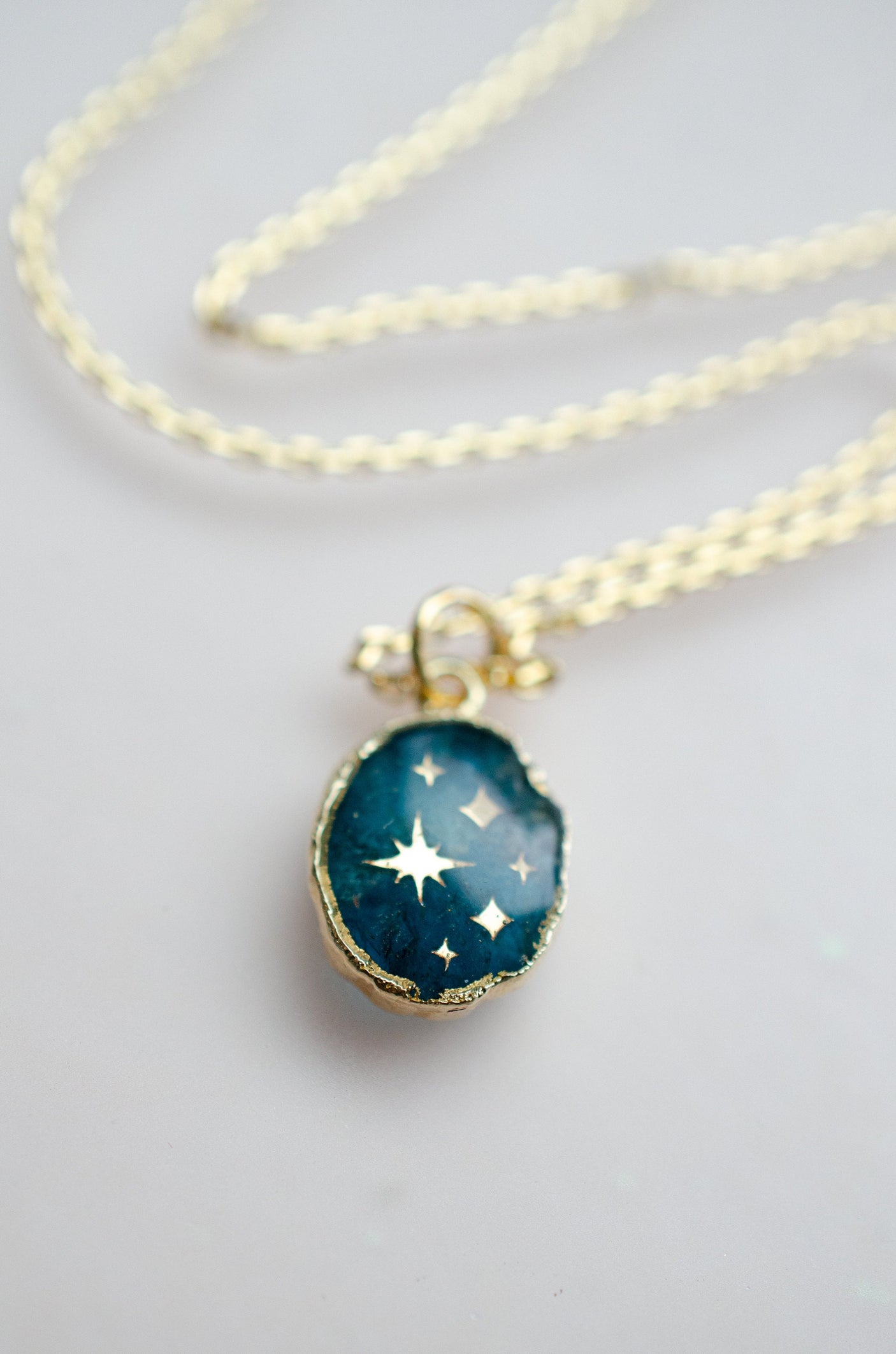 Celestial Gemstone Necklace
