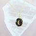 Onyx Moon Necklace