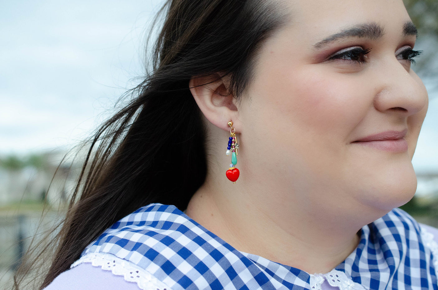 Maggie Heart Earrings
