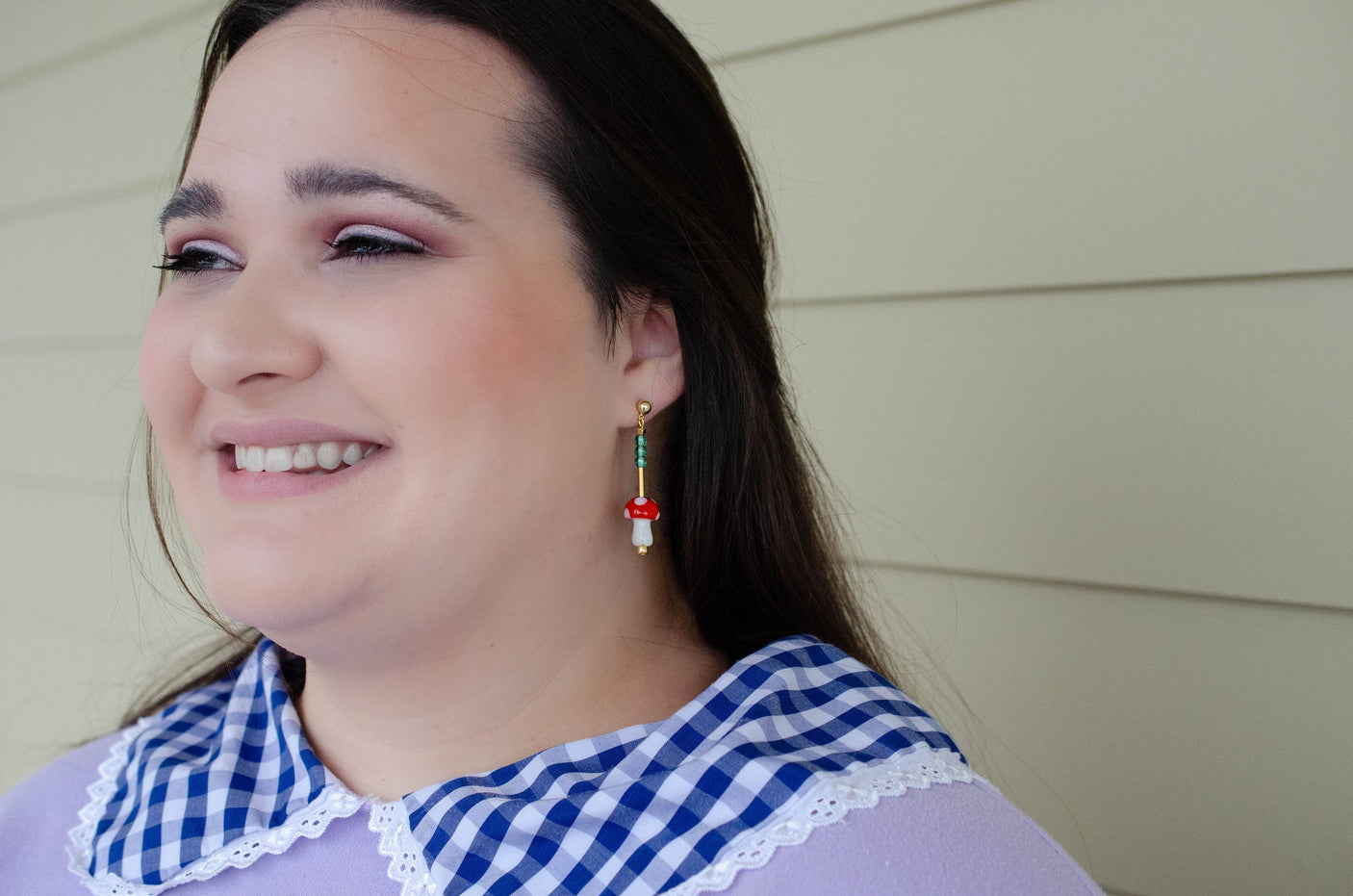 Mushroom Dangle Earrings