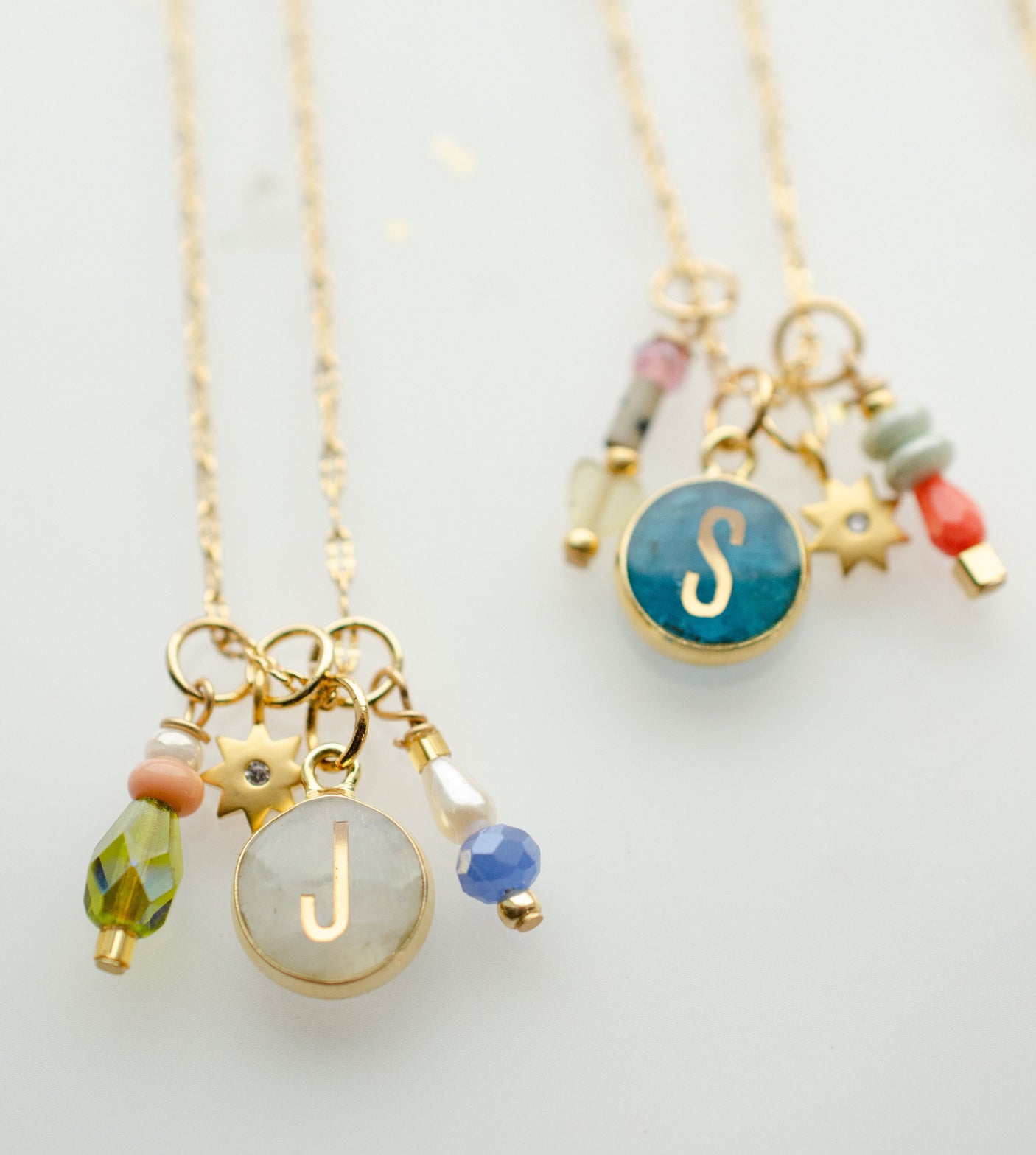 Initial Charm Necklace