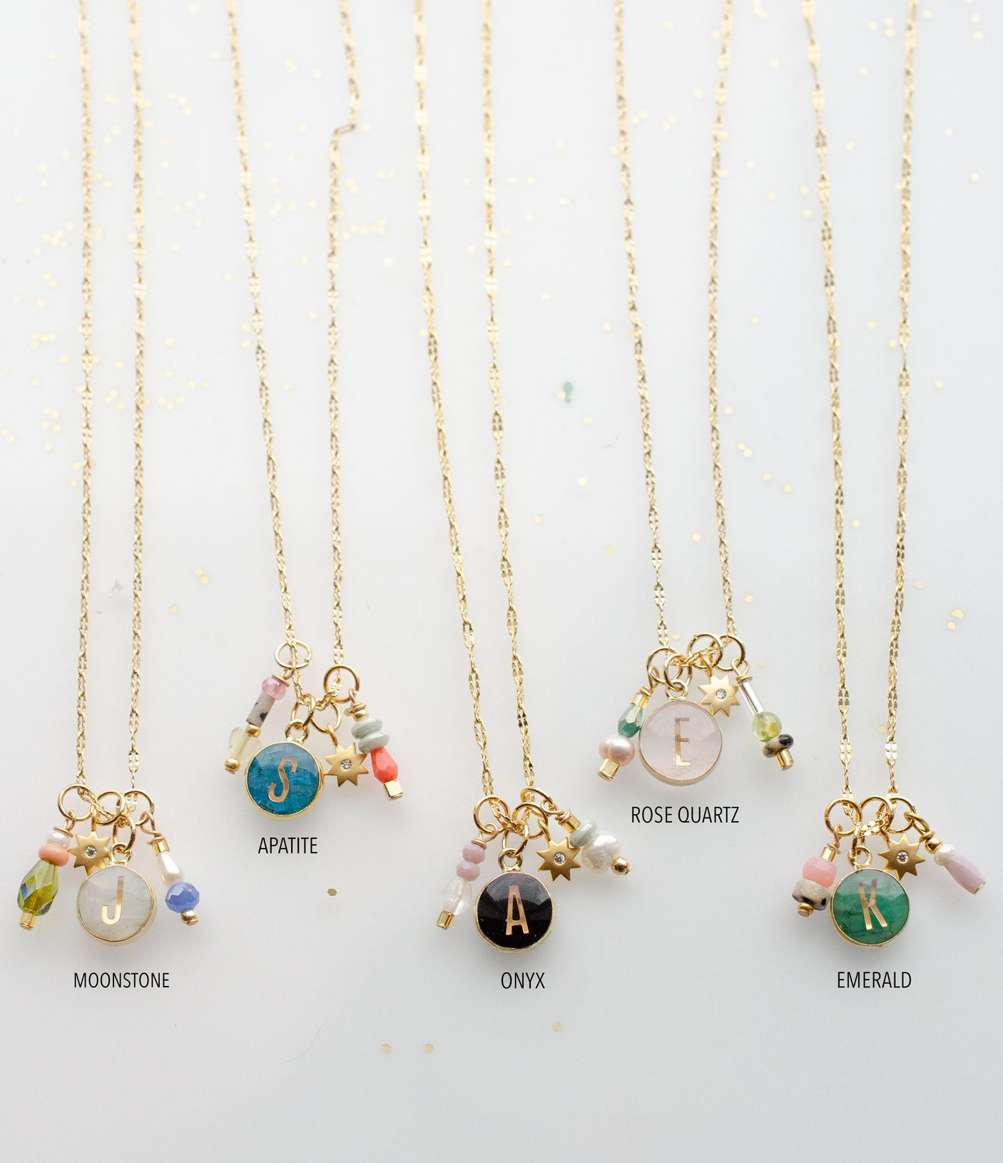 Initial Charm Necklace
