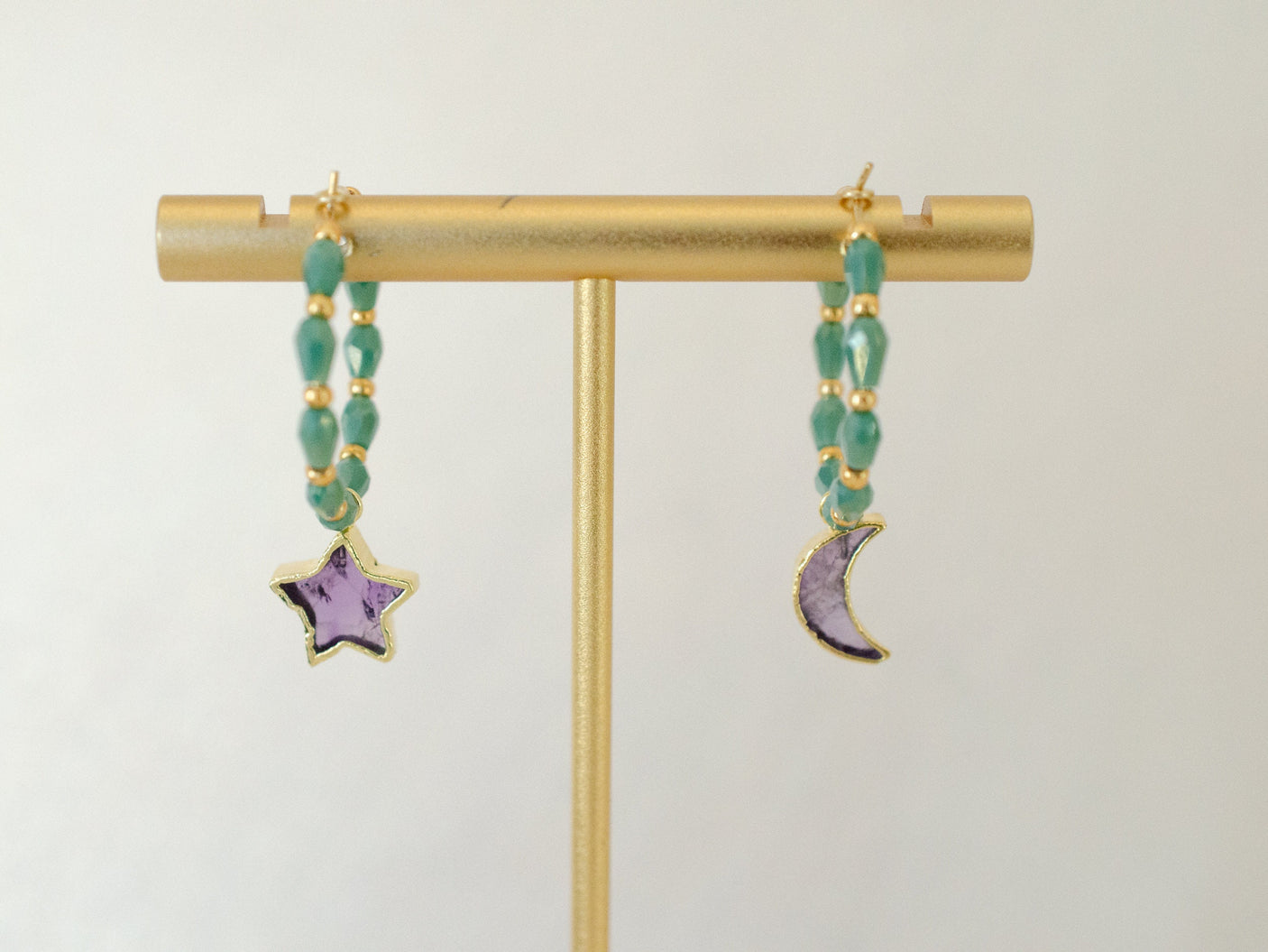 Celestial Hoop Earrings
