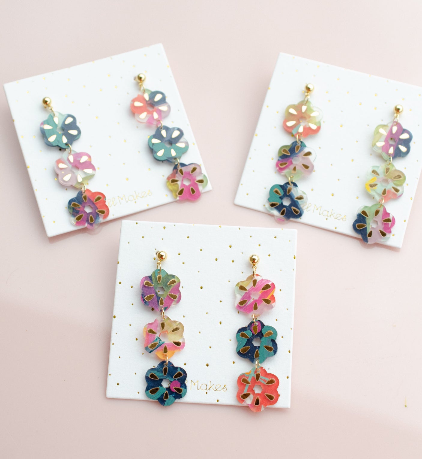 Delilah Flower Earrings