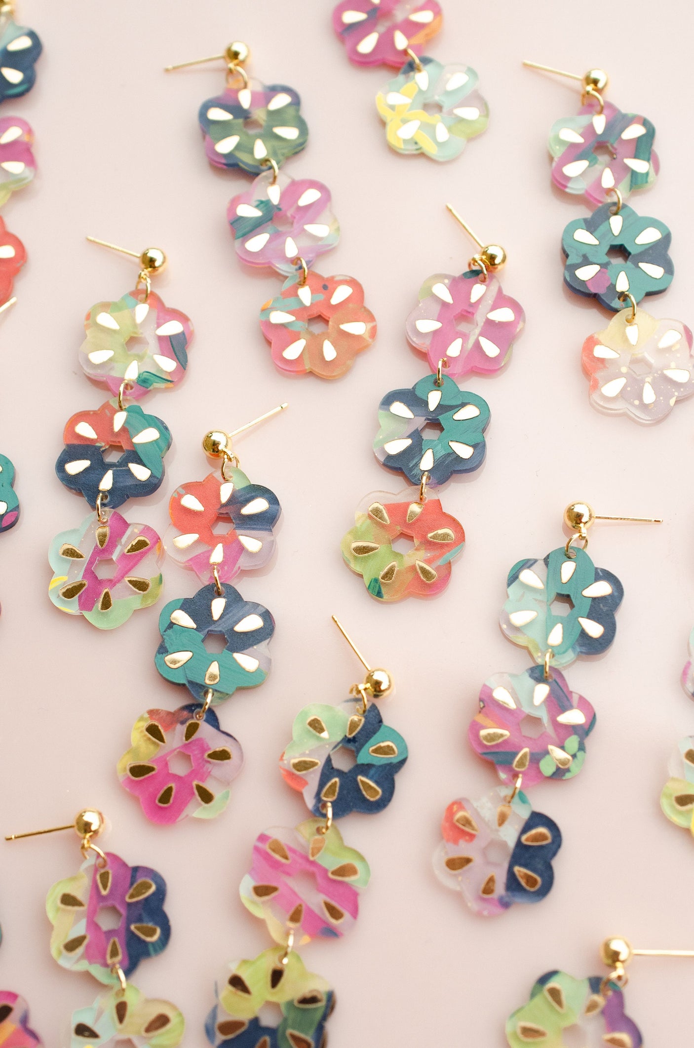 Delilah Flower Earrings