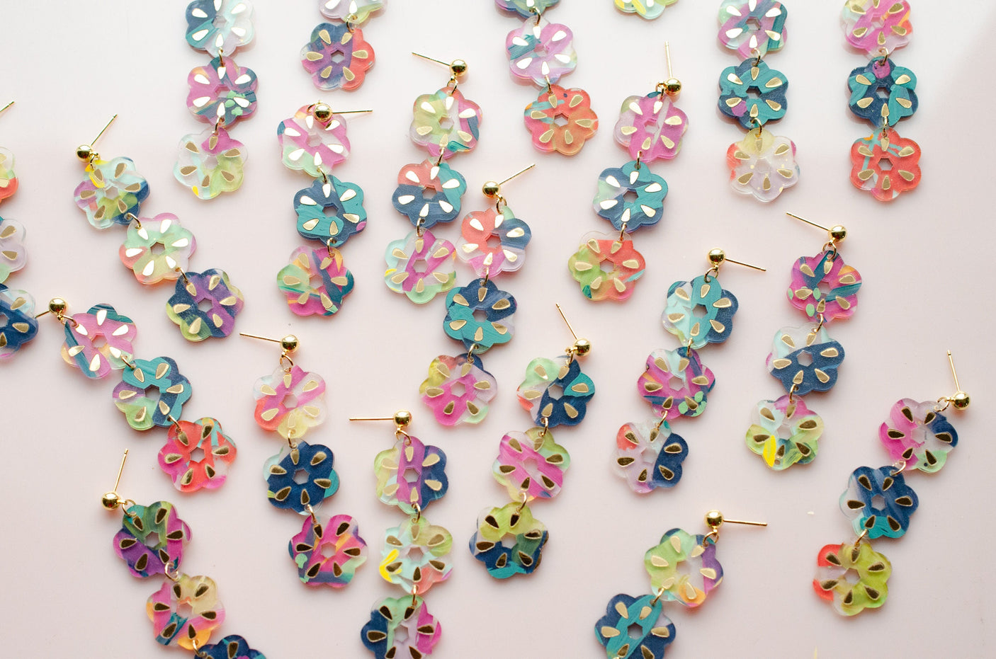 Delilah Flower Earrings