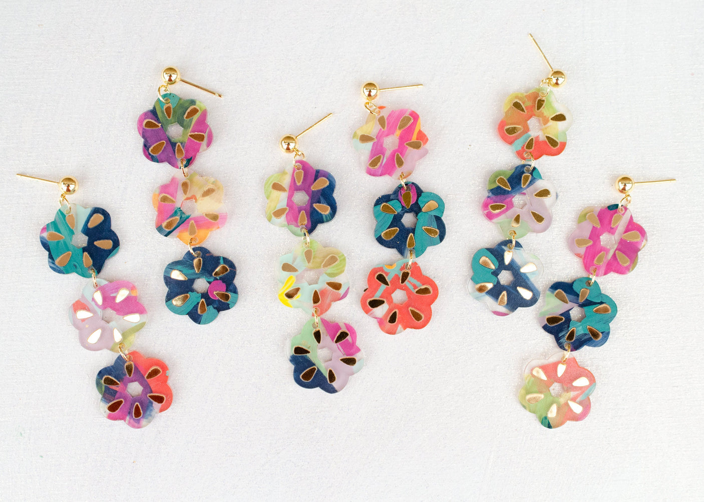 Delilah Flower Earrings