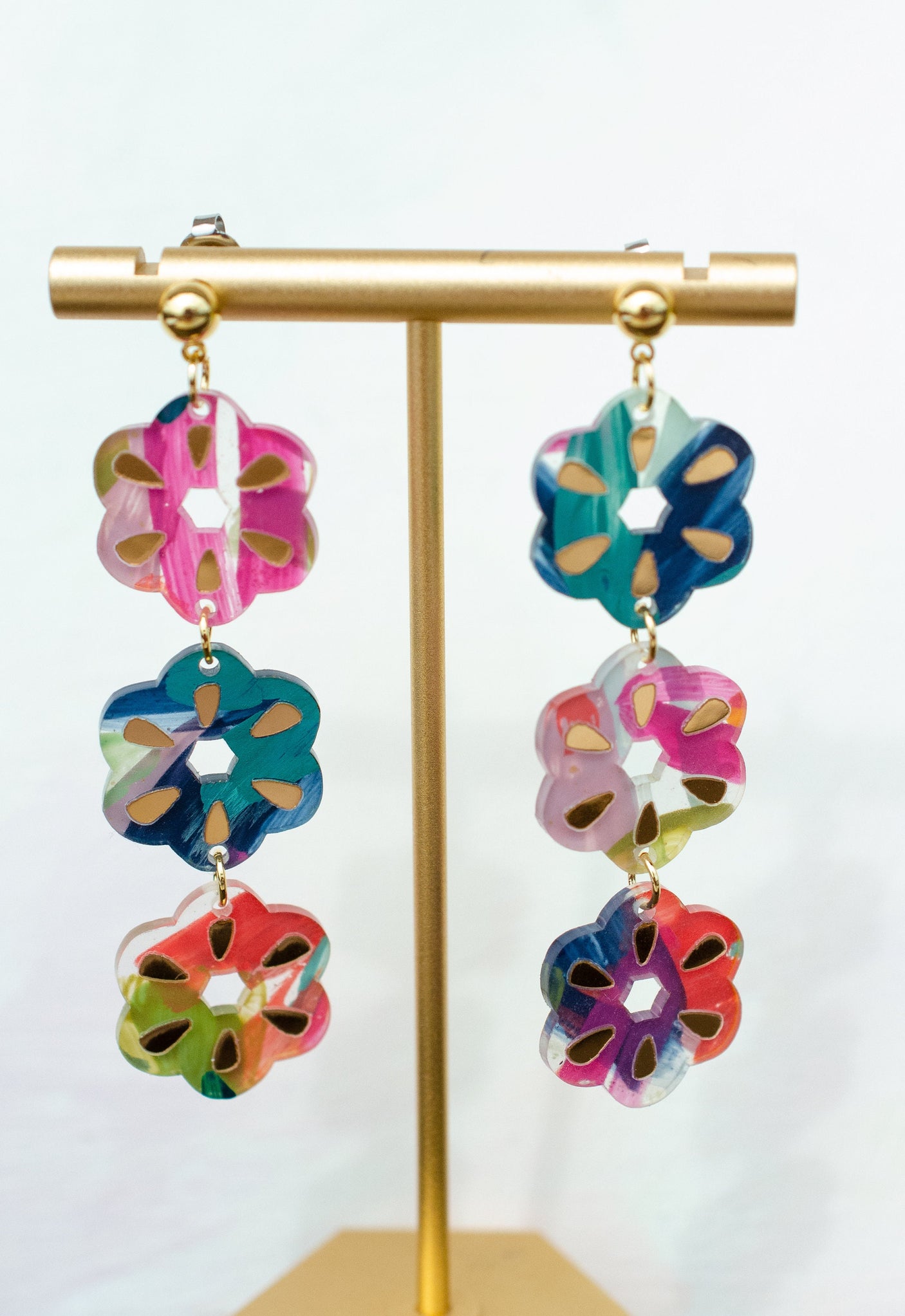Delilah Flower Earrings