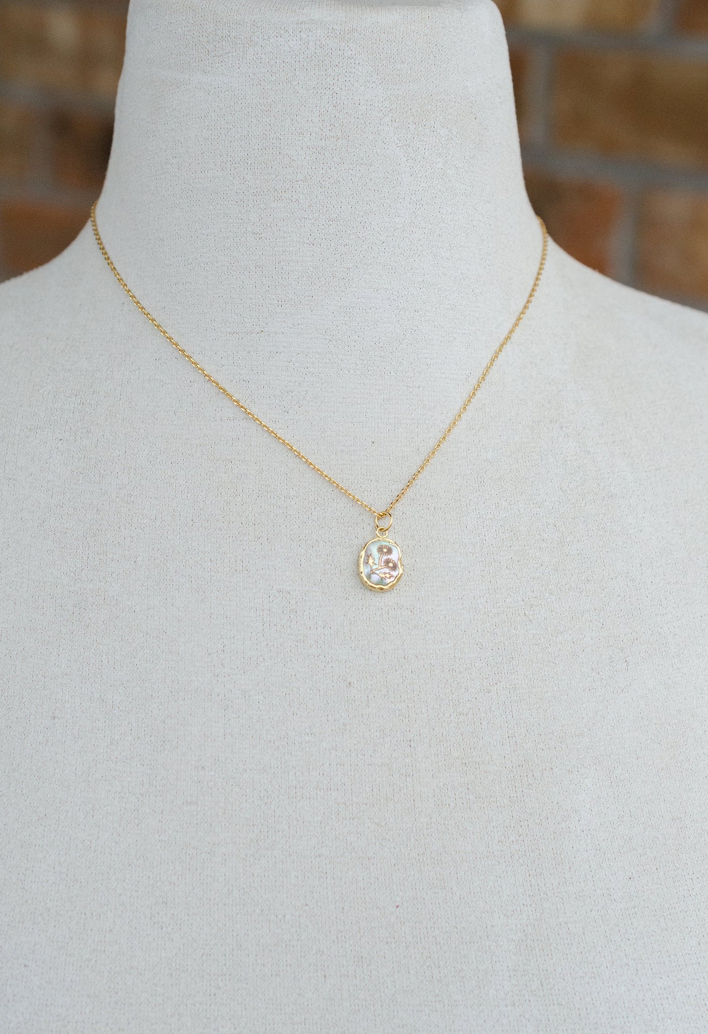 Pearl Flower Necklace