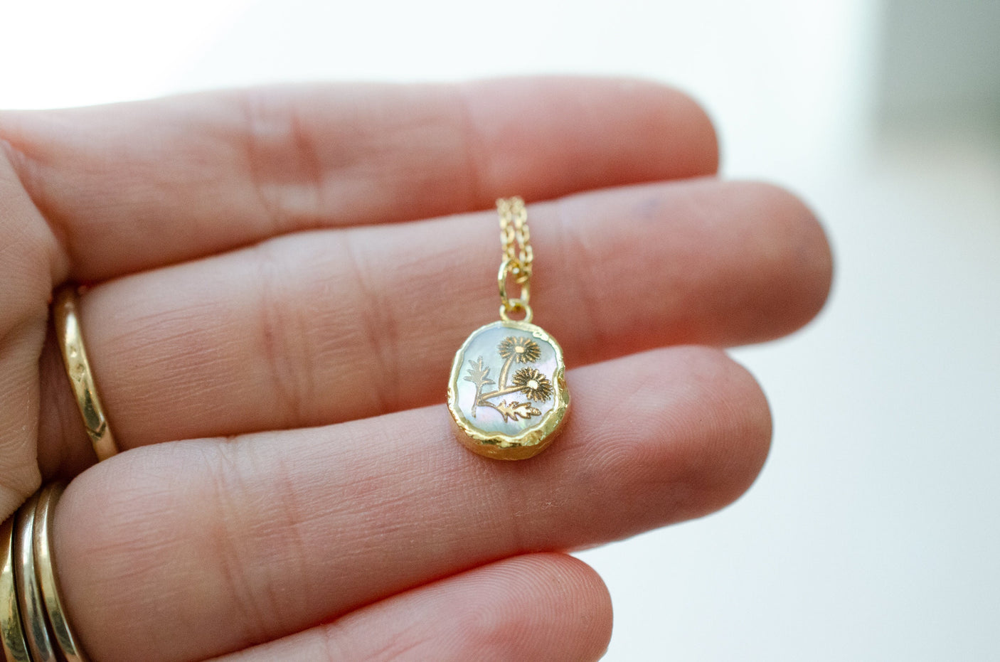 Pearl Flower Necklace
