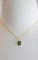Emerald Snake Necklace
