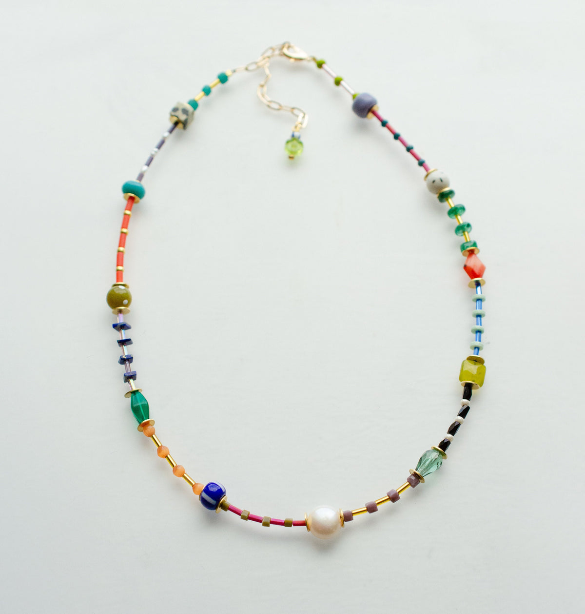 Prism Beaded Necklace