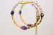 Colorful Seed Beaded Hoops, Lightweight earrings, Large Hoops, Gold filled earrings, beaded earrings, Amethyst earrings, statement earrings