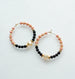 Veda Beaded Hoops