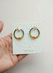 Veda Beaded Hoops