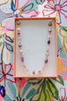 Purple Beaded Necklace