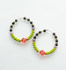 Veda Beaded Hoops