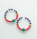 Veda Beaded Hoops